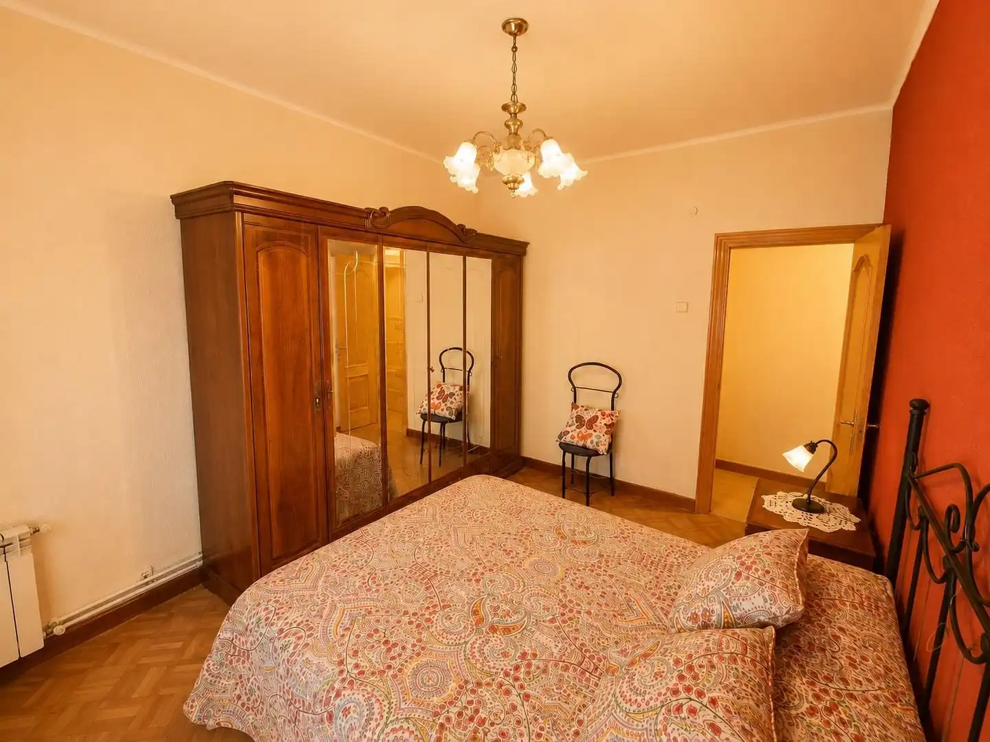 Bedroom of Flat for sale in Burlada / Burlata  with Heating