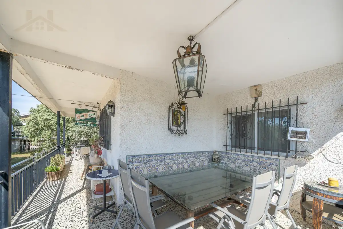Terrassa de Casa o xalet en venda en El Escorial amb Jardí privat, Terrassa i Piscina