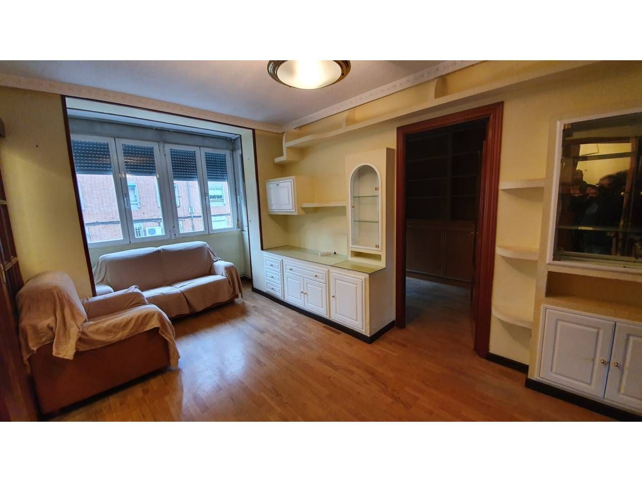 Bedroom of Flat for sale in  Madrid Capital  with Heating and Storage room