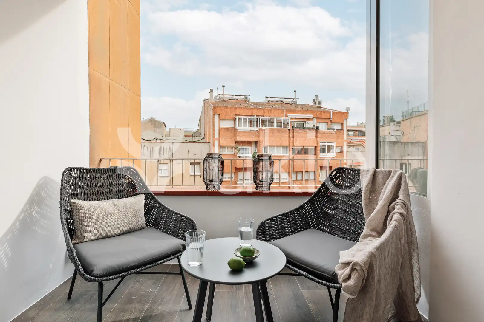 Terrassa de Apartament de lloguer en Barcelona amb Aire condicionat, Calefacció i Terrassa