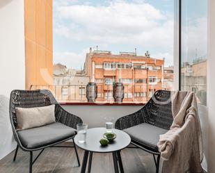 Terrassa de Apartament de lloguer en  Barcelona Capital amb Aire condicionat i Terrassa