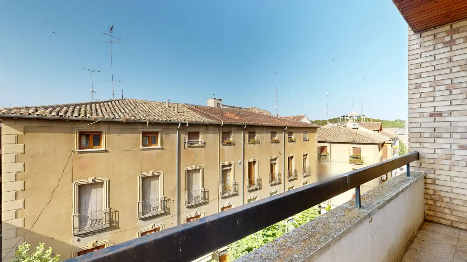Balcony of Flat for sale in Tafalla  with Heating, Parquet flooring and Terrace