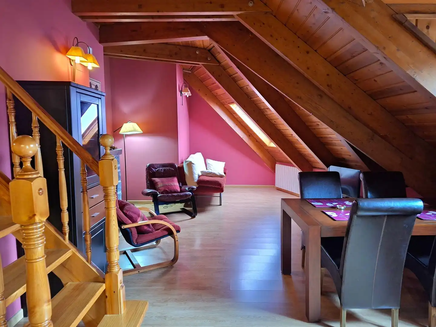 Sala de estar de Ático en venta en Panticosa con Calefacción, Trastero y Amueblado