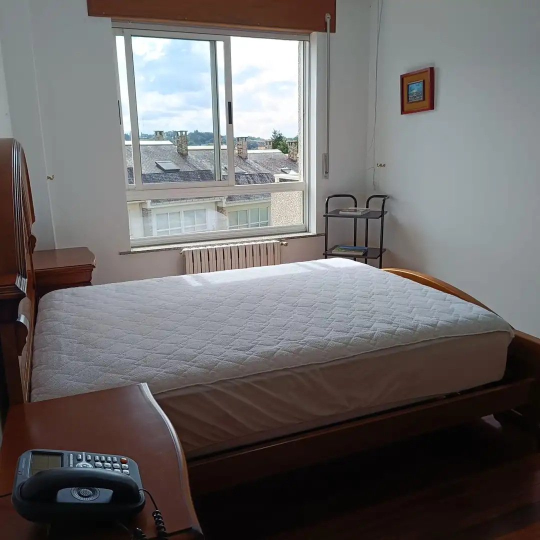 Bedroom of Flat for rent in Lugo  with Heating, Furnished and Balcony