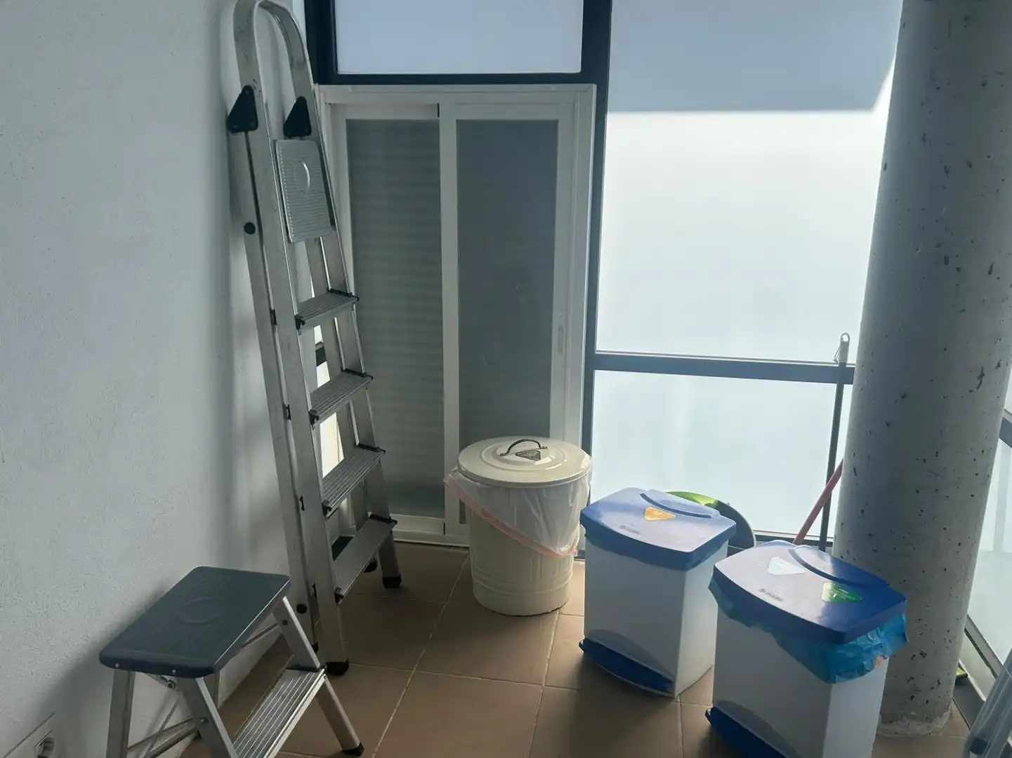 Terrassa de Apartament de lloguer en Madrid amb Calefacció, Jardí privat i Terrassa