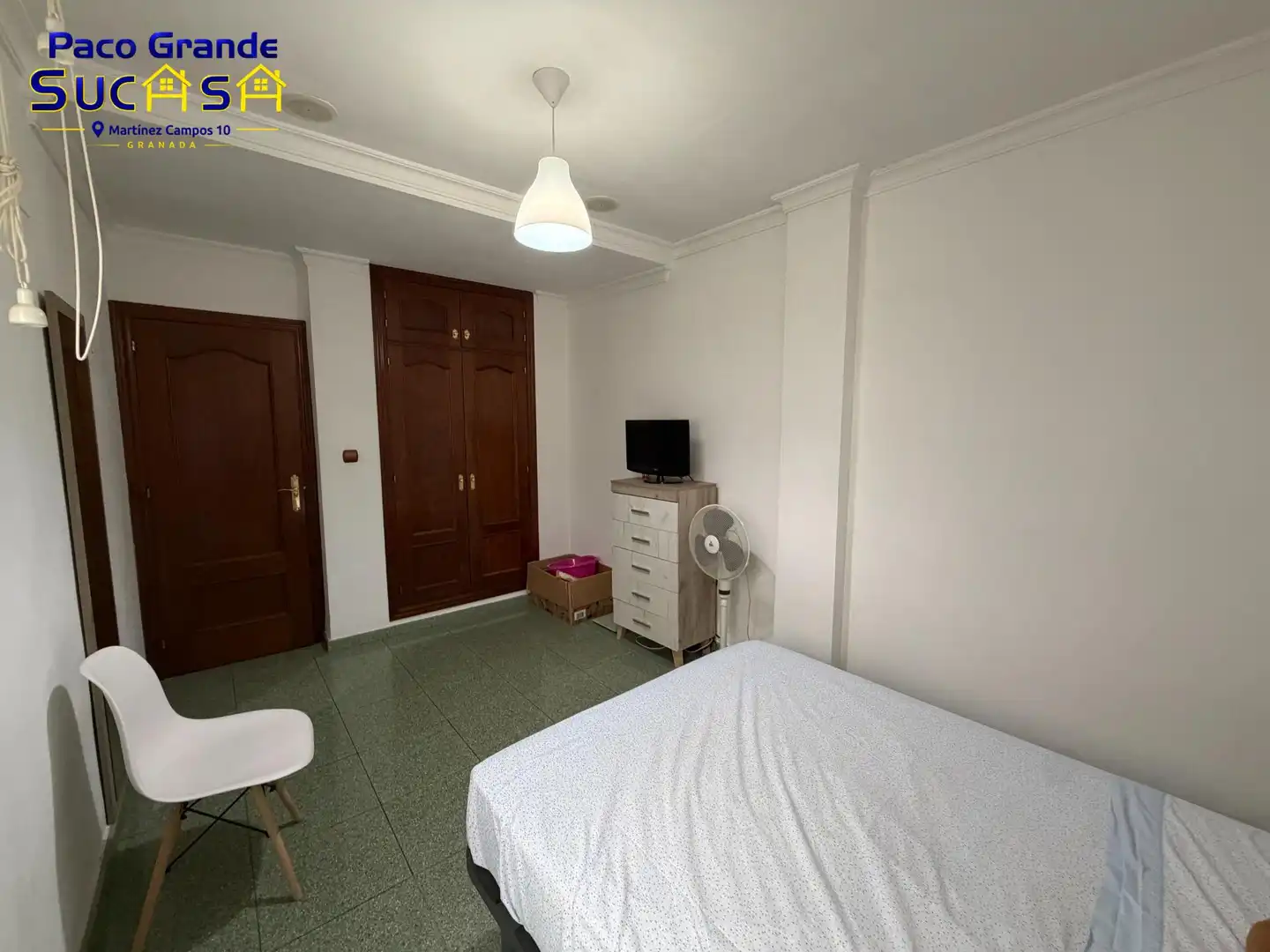 Schlafzimmer von Wohnung zur Miete in Maracena mit Klimaanlage, Heizung und Möbliert