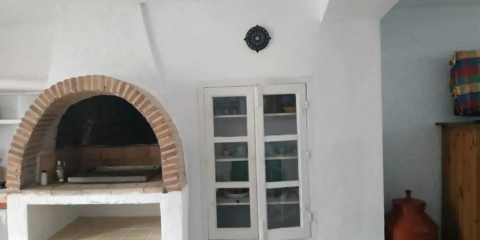 Cuina de Casa adosada en venda en Frailes amb Balcó