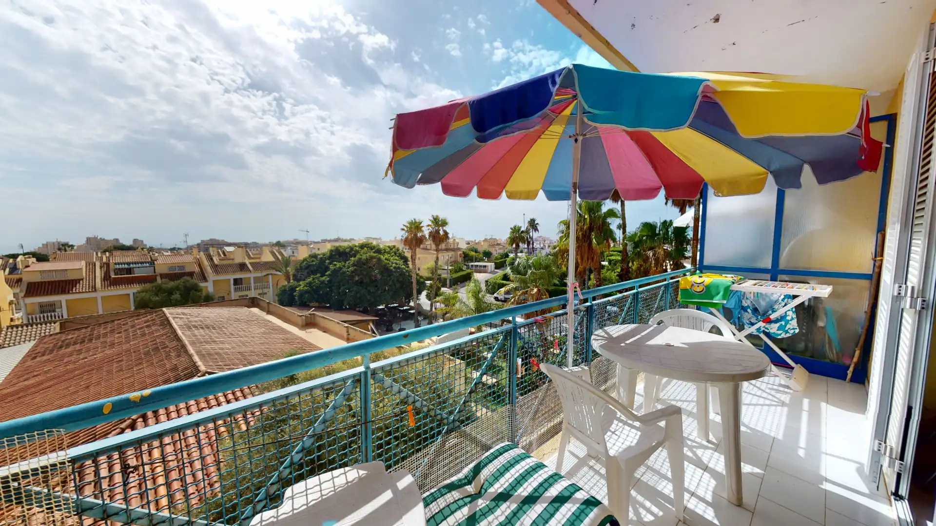 Terrace of Flat for sale in Torrevieja  with Air Conditioner, Balcony and Community pool