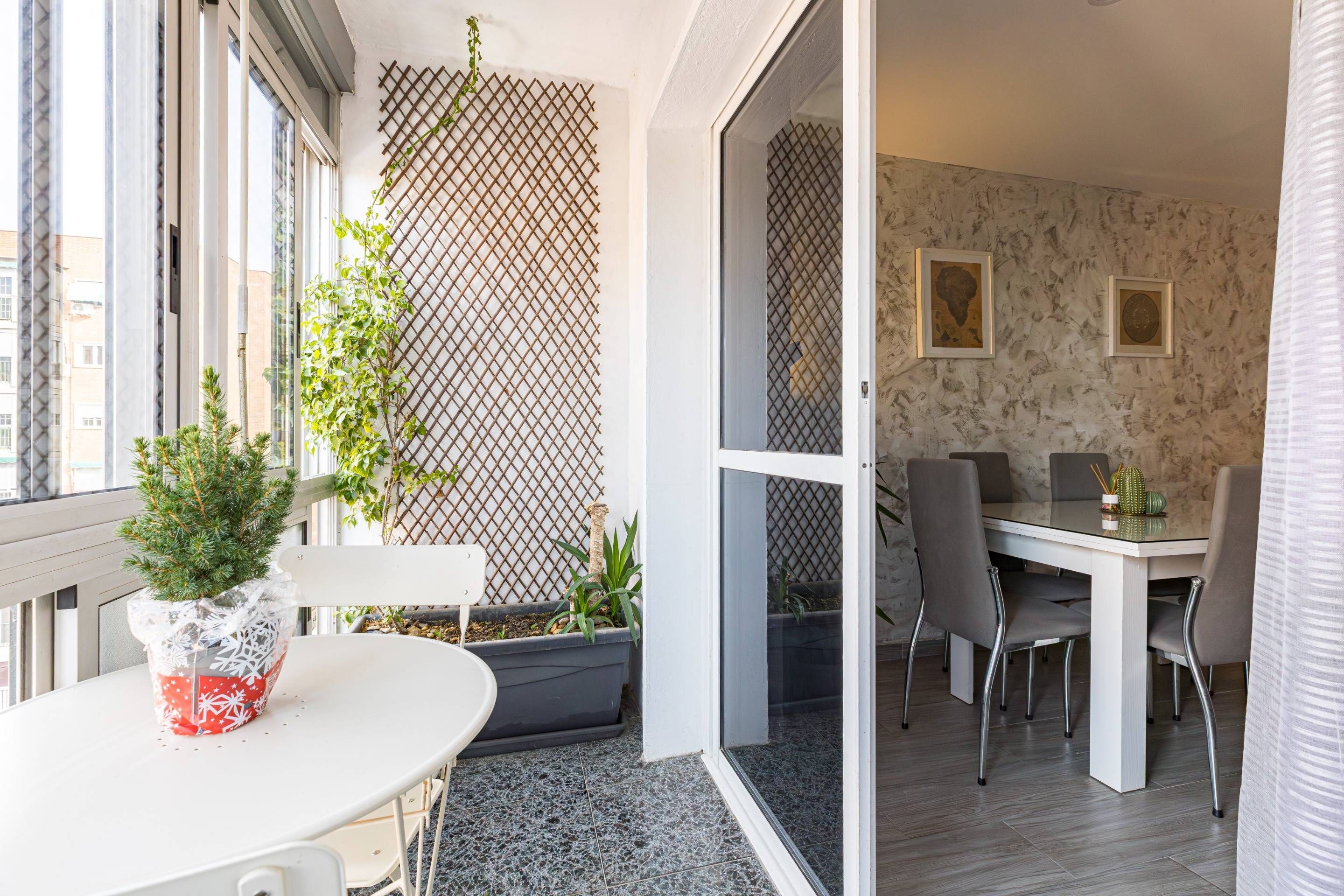 Balcony of Flat for sale in  Murcia Capital  with Air Conditioner and Balcony