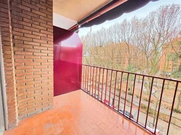 Balcony of Flat for sale in  Madrid Capital  with Air Conditioner, Parquet flooring and Balcony