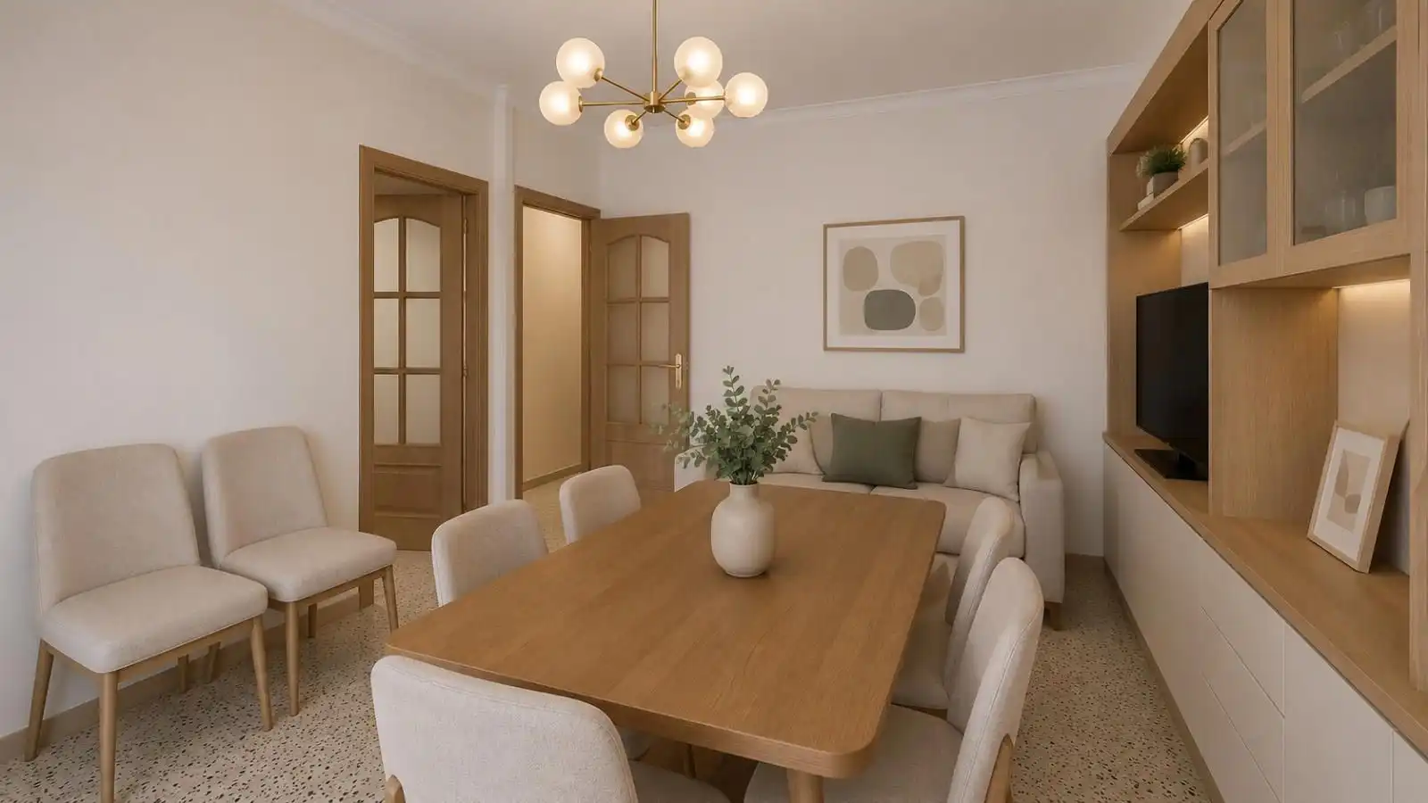 Dining room of Houses for sale in Sabadell  with Heating, Terrace and Balcony