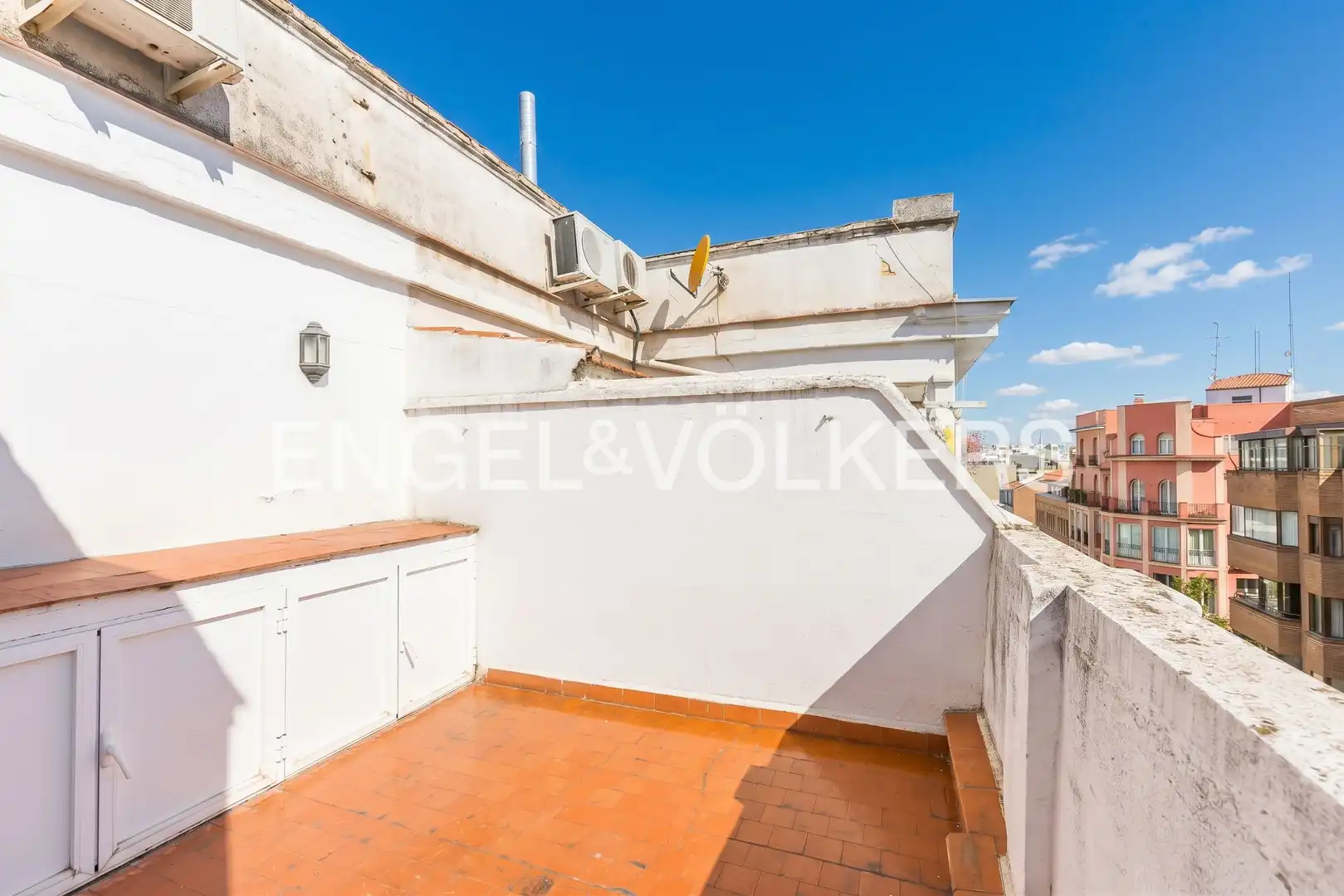 Terrace of Attic for rent in Barrio de Salamanca