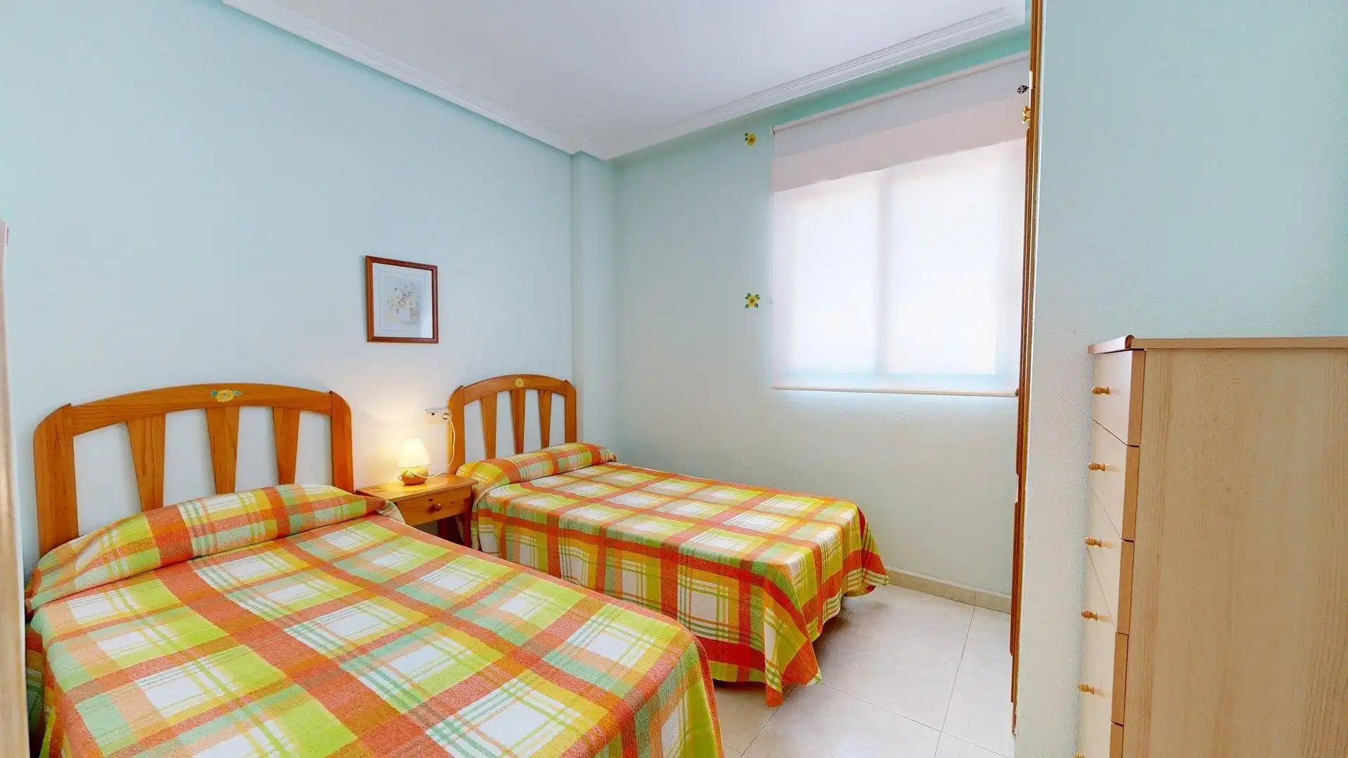 Schlafzimmer von Wohnungen zum Verkauf in Elche / Elx mit Klimaanlage, Terrasse und Möbliert