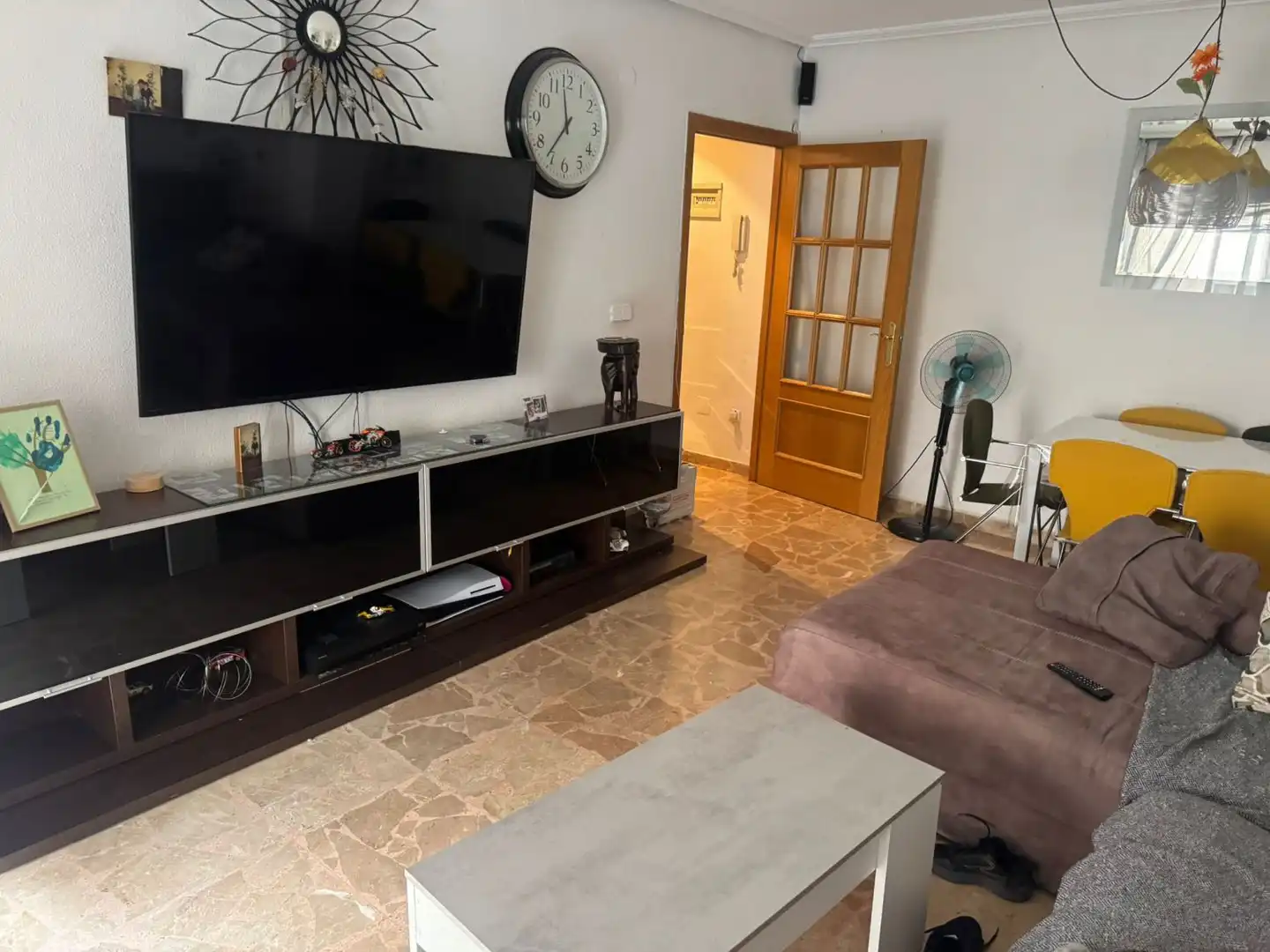 Sala d'estar de Pis en venda en Murcia amb Traster i Balcó
