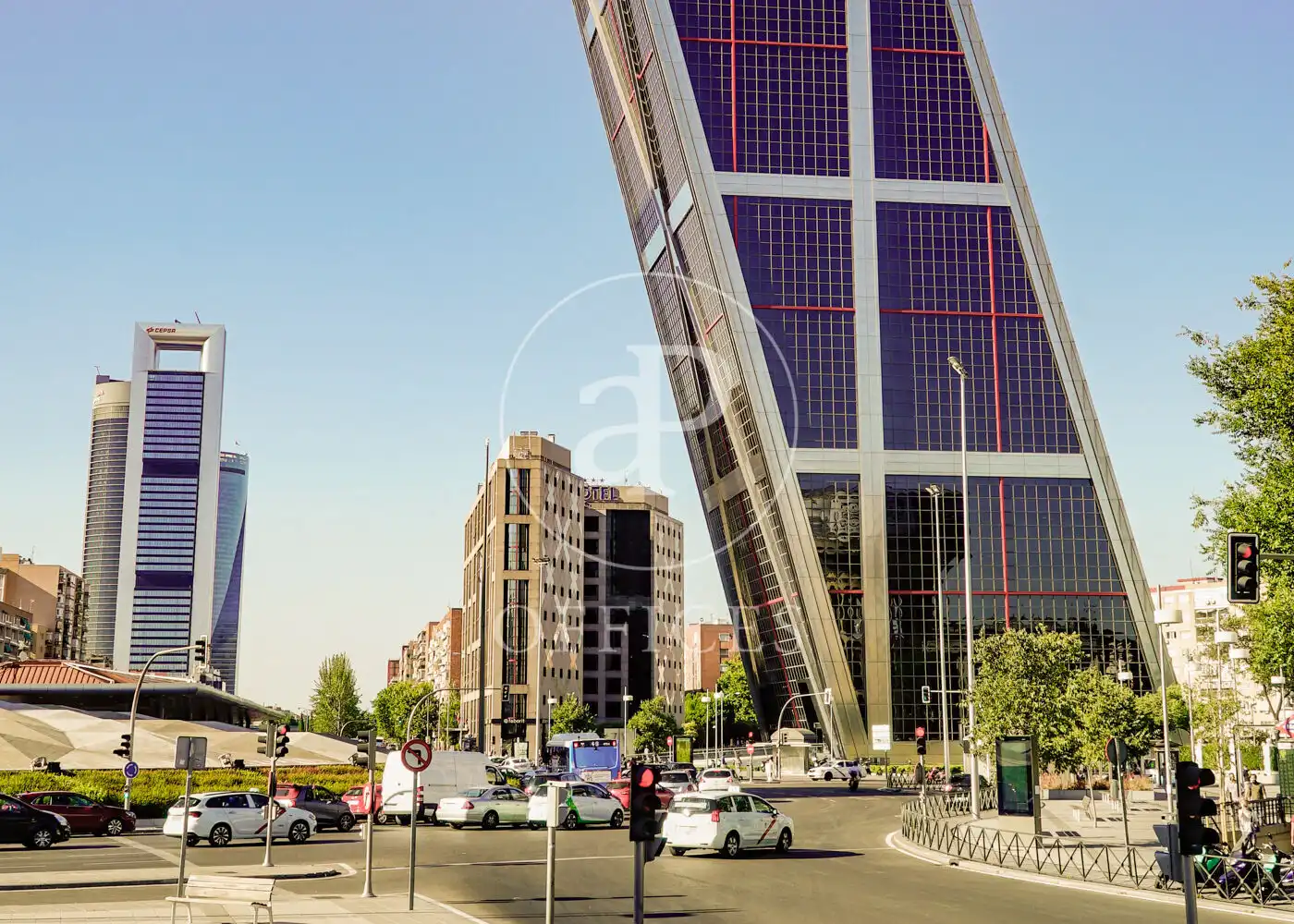 Vista exterior de Oficina de alquiler en Madrid con Aire acondicionado y Calefacción
