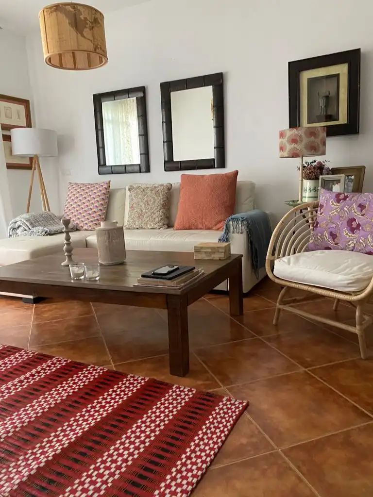 Sala de estar de Apartamento de alquiler en Rota con Terraza, Amueblado y Horno