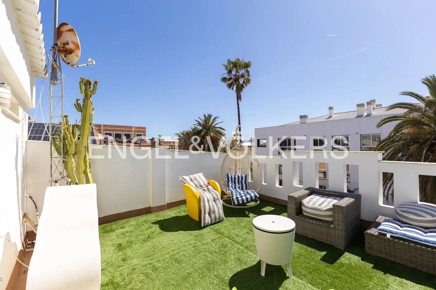 Terraza de Piso en venta en Valencia con Aire acondicionado, Calefacción y Jardín privado