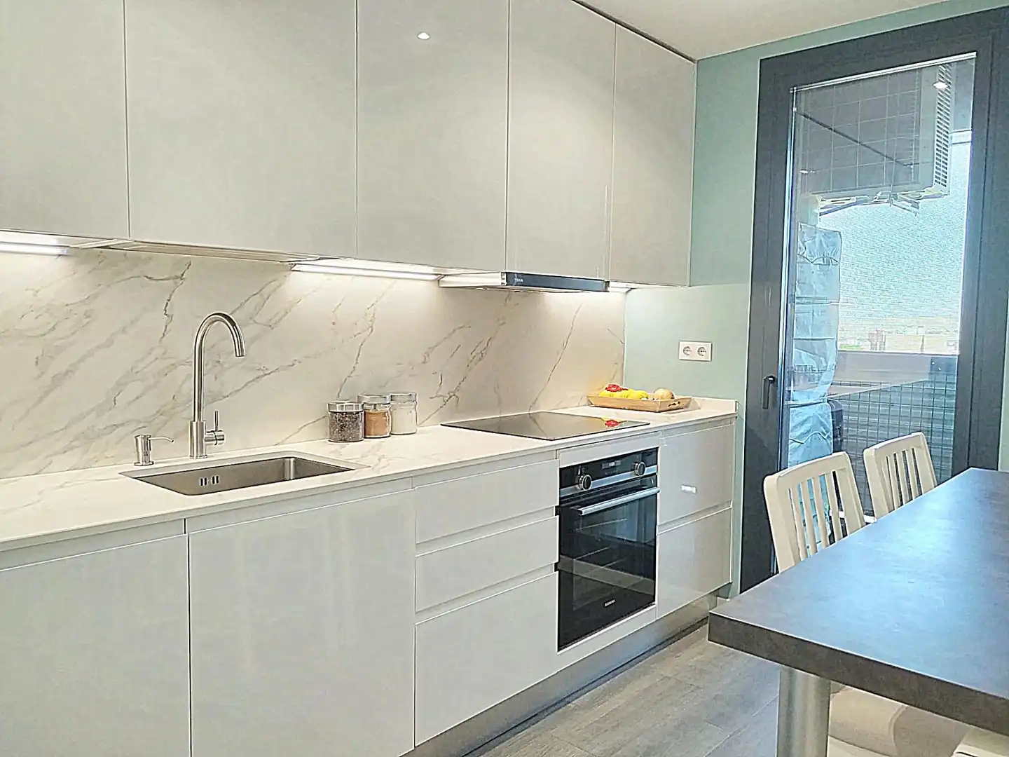 Kitchen of Flat for sale in Arganda del Rey  with Air Conditioner, Heating and Terrace