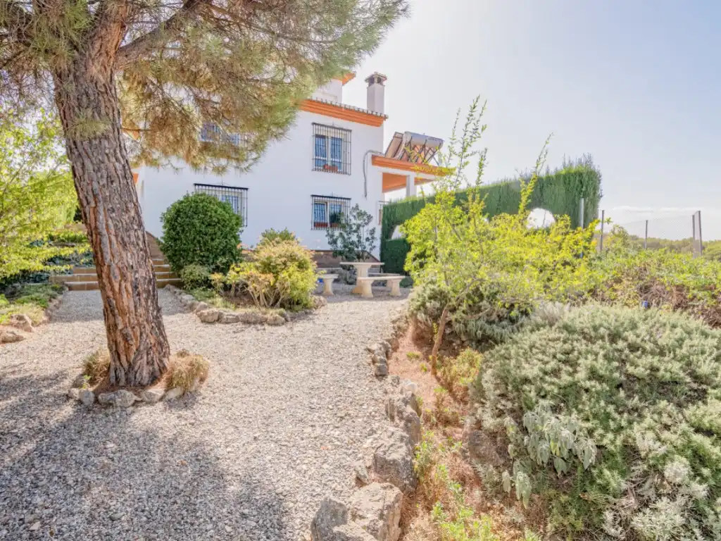 Jardín de Casa o chalet en venta en Monachil con Jardín privado, Terraza y Piscina