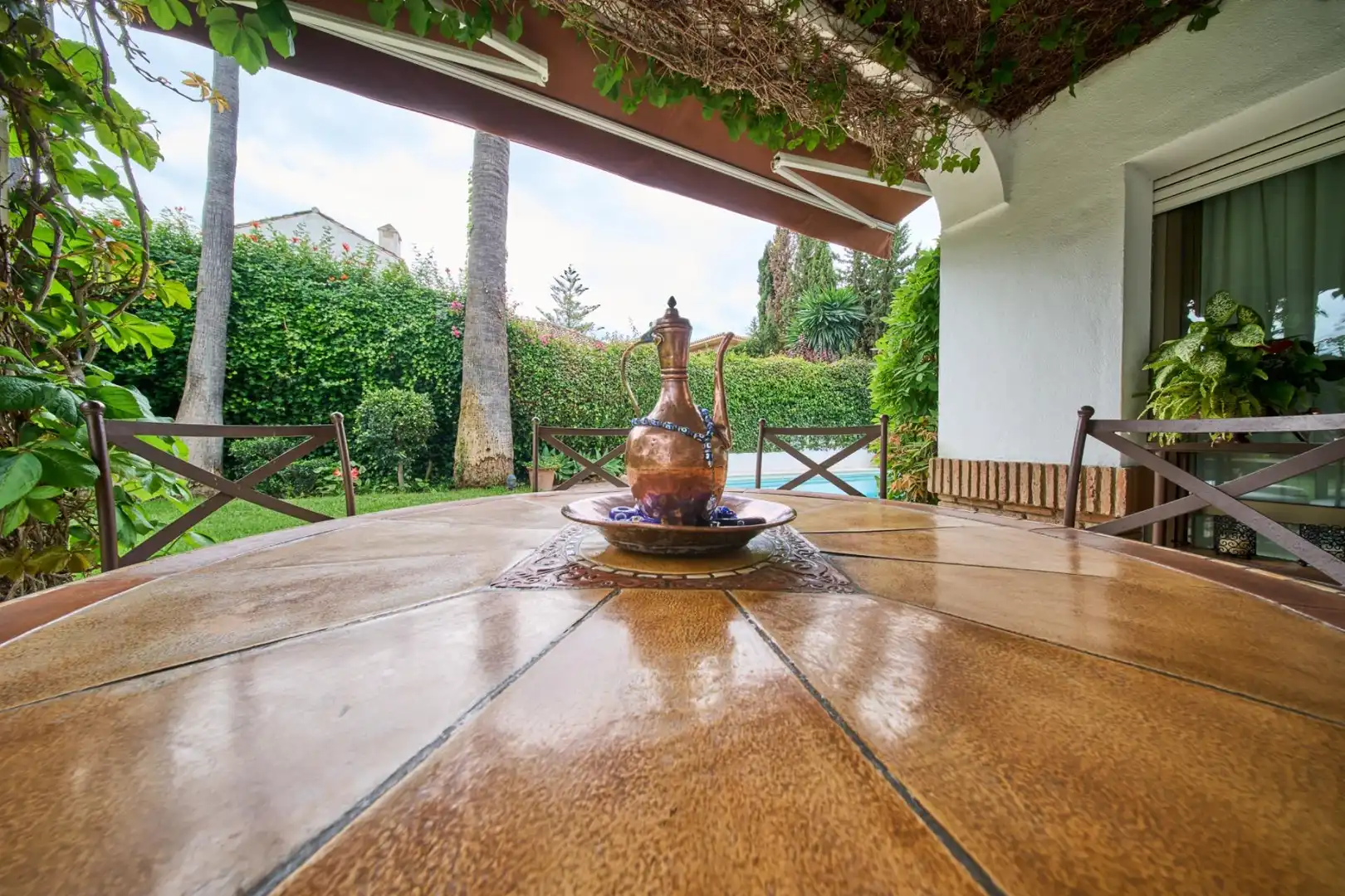 Jardín de Casa o chalet en venta en Marbella con Aire acondicionado, Calefacción y Jardín privado