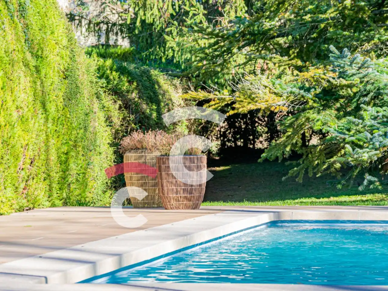 Swimming pool of Houses for sale in Perafita  with Air Conditioner, Heating and Private garden