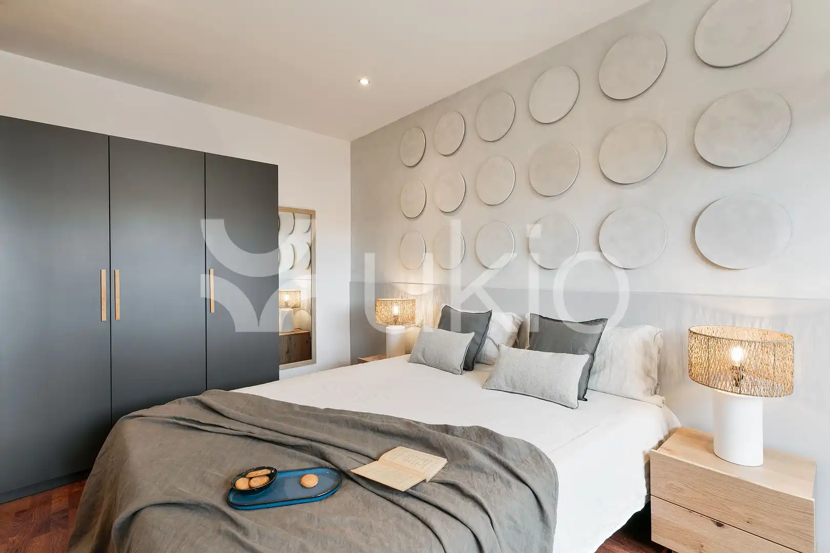 Bedroom of Apartments for rent in Barcelona  with Air Conditioner, Heating and Terrace