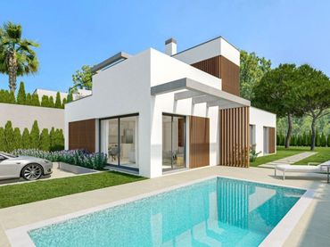 Detached house with pool for sale in Golf Bahía