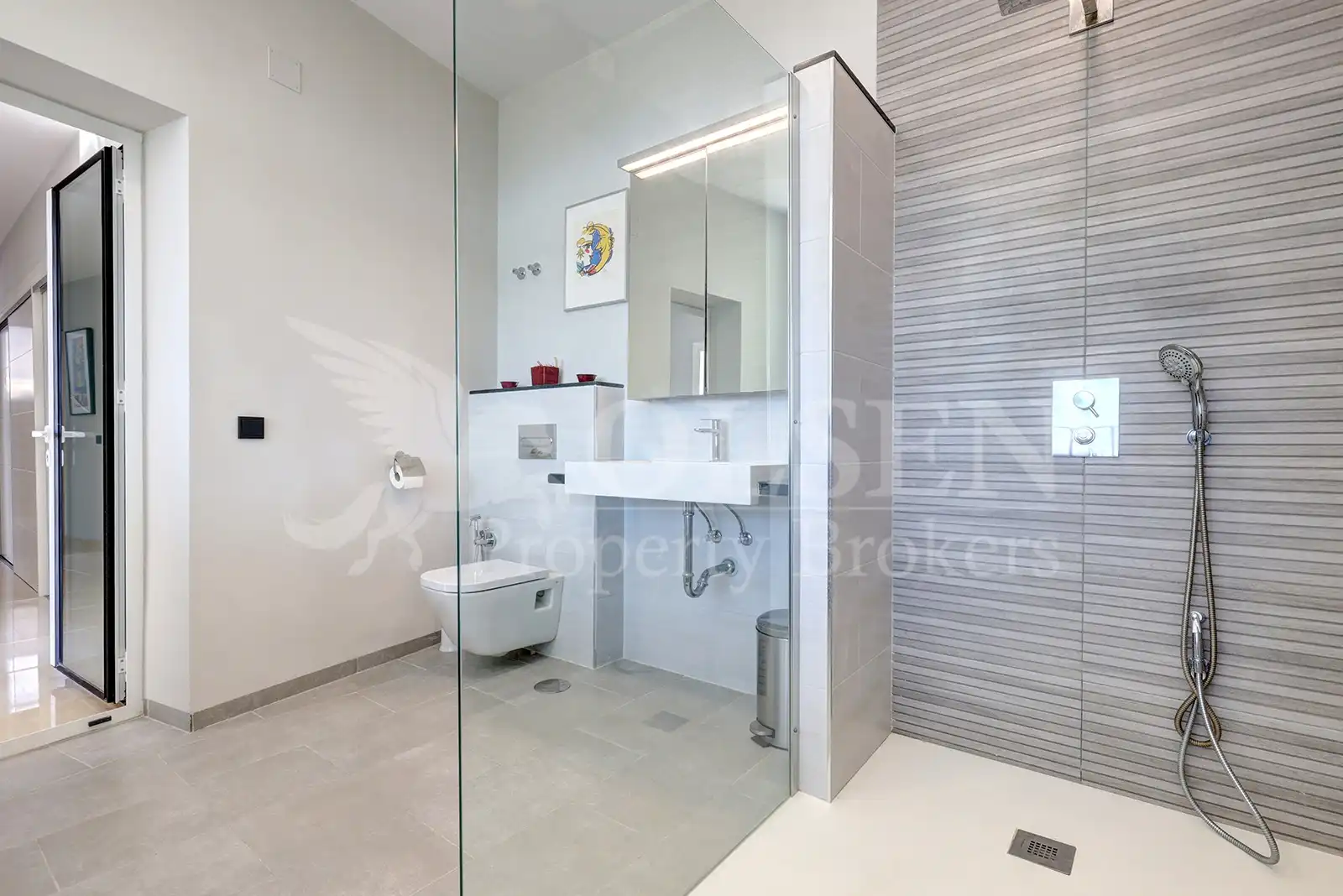 Baño de Casa o chalet en venta en Estepona con Aire acondicionado, Calefacción y Jardín privado