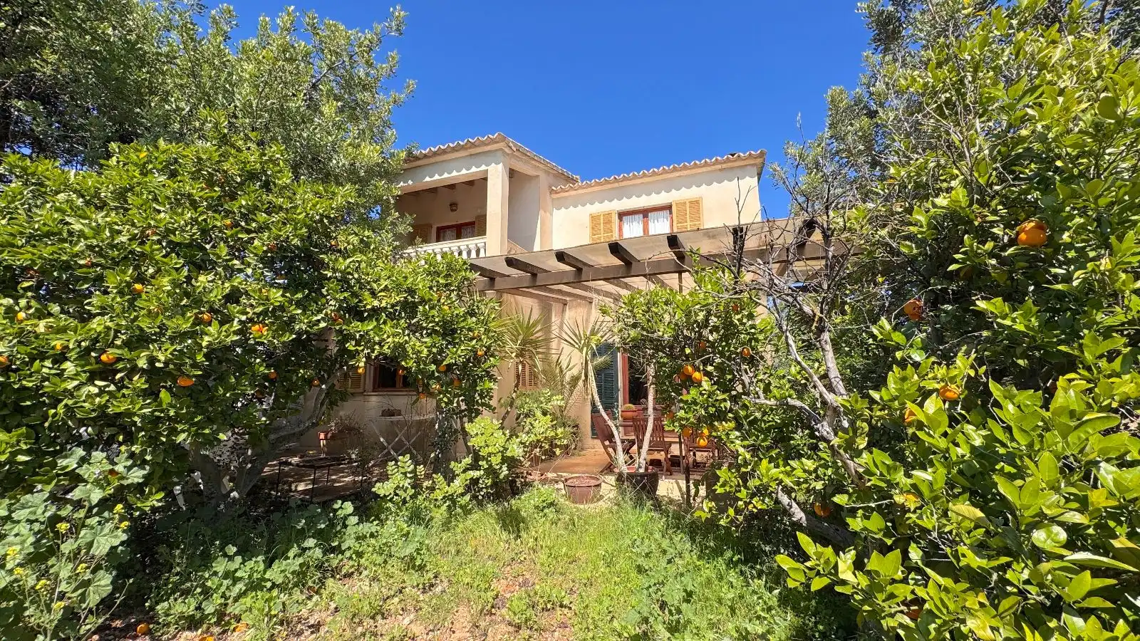 Jardín de Finca rústica en venta en Santa María del Camí con Calefacción, Jardín privado y Terraza