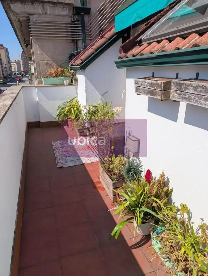 Terrace of Attic for sale in Vigo   with Heating, Parquet flooring and Terrace