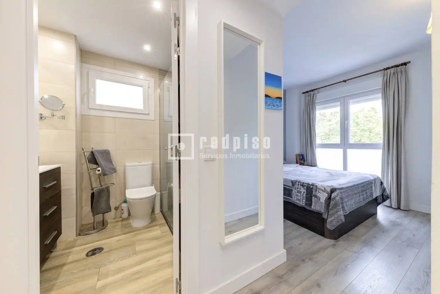 Bedroom of Flat for sale in Las Rozas de Madrid  with Air Conditioner, Heating and Private garden