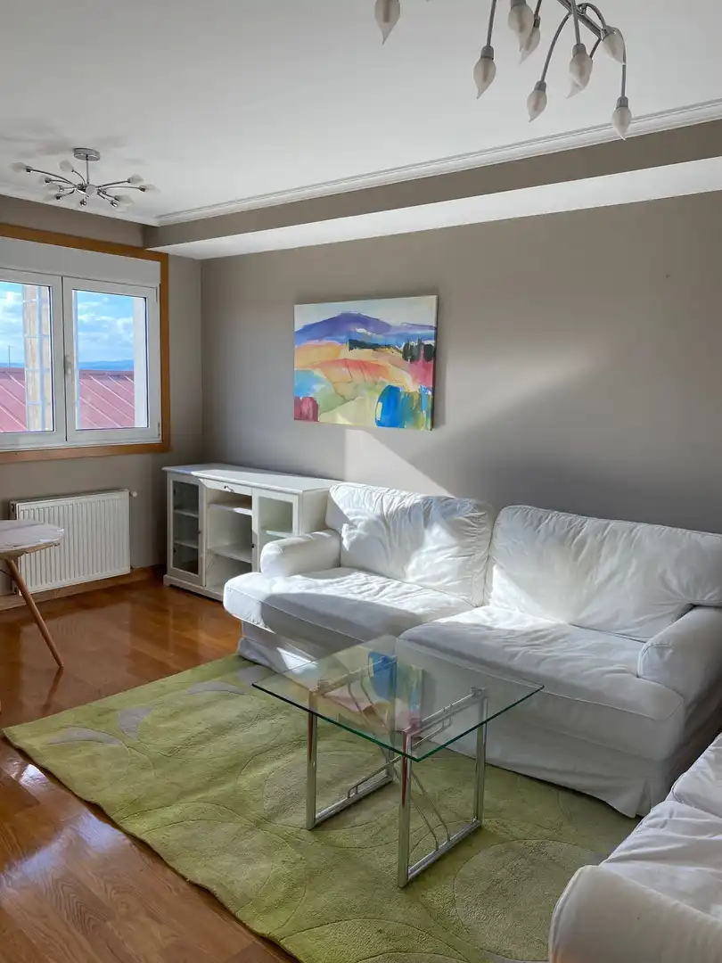 Living room of Apartments for rent in Lugo  with Heating and Furnished