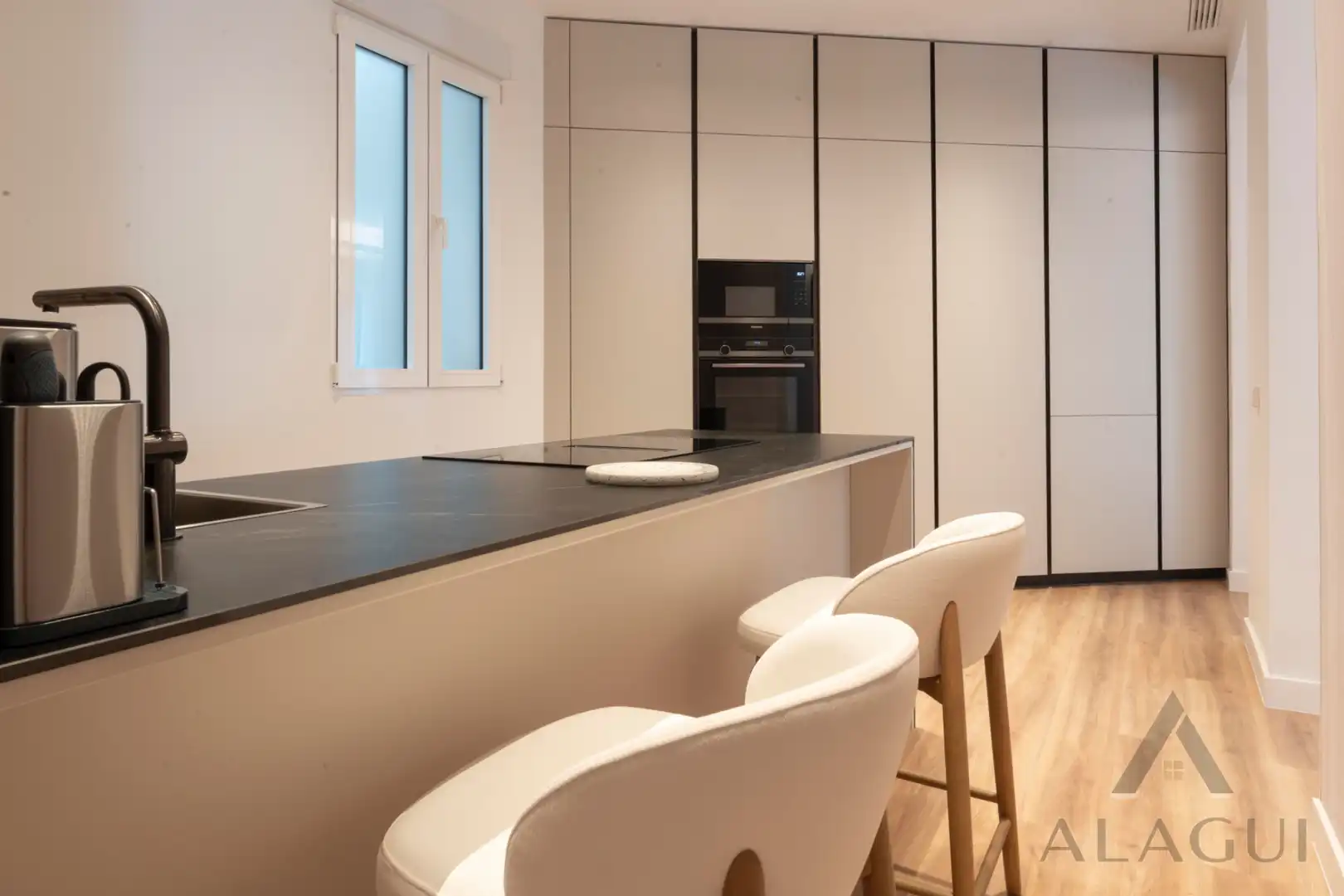 Küche von Wohnung zum Verkauf in Madrid mit Klimaanlage, Heizung und Möbliert