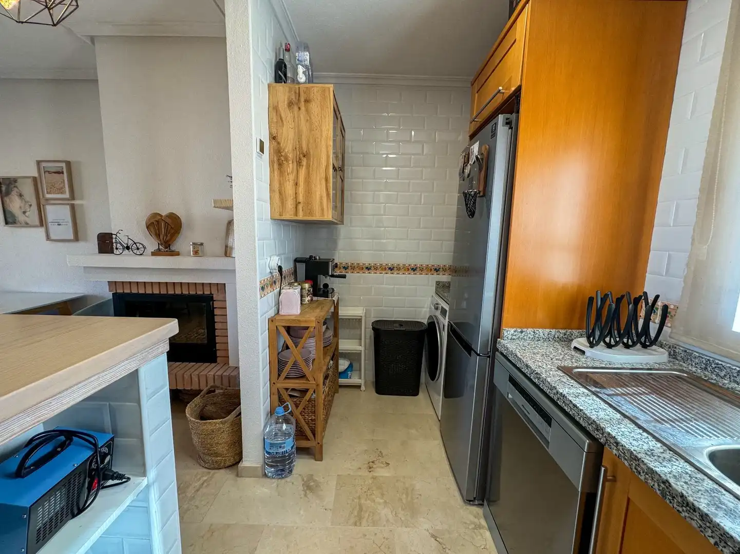 Kitchen of Detached homes for rent in Algorfa  with Air Conditioner, Heating and Private garden