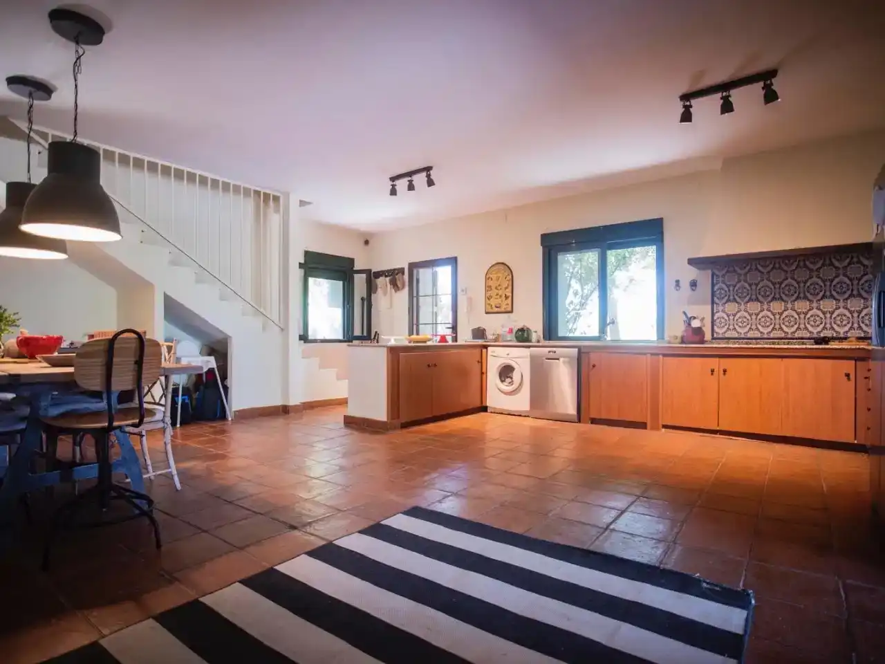 Cuina de Finca rústica en venda en Garvín amb Aire condicionat, Jardí privat i Piscina