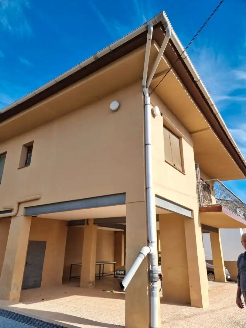 Vista exterior de Casa o xalet en venda en Sant Jaume dels Domenys amb Calefacció, Jardí privat i Traster