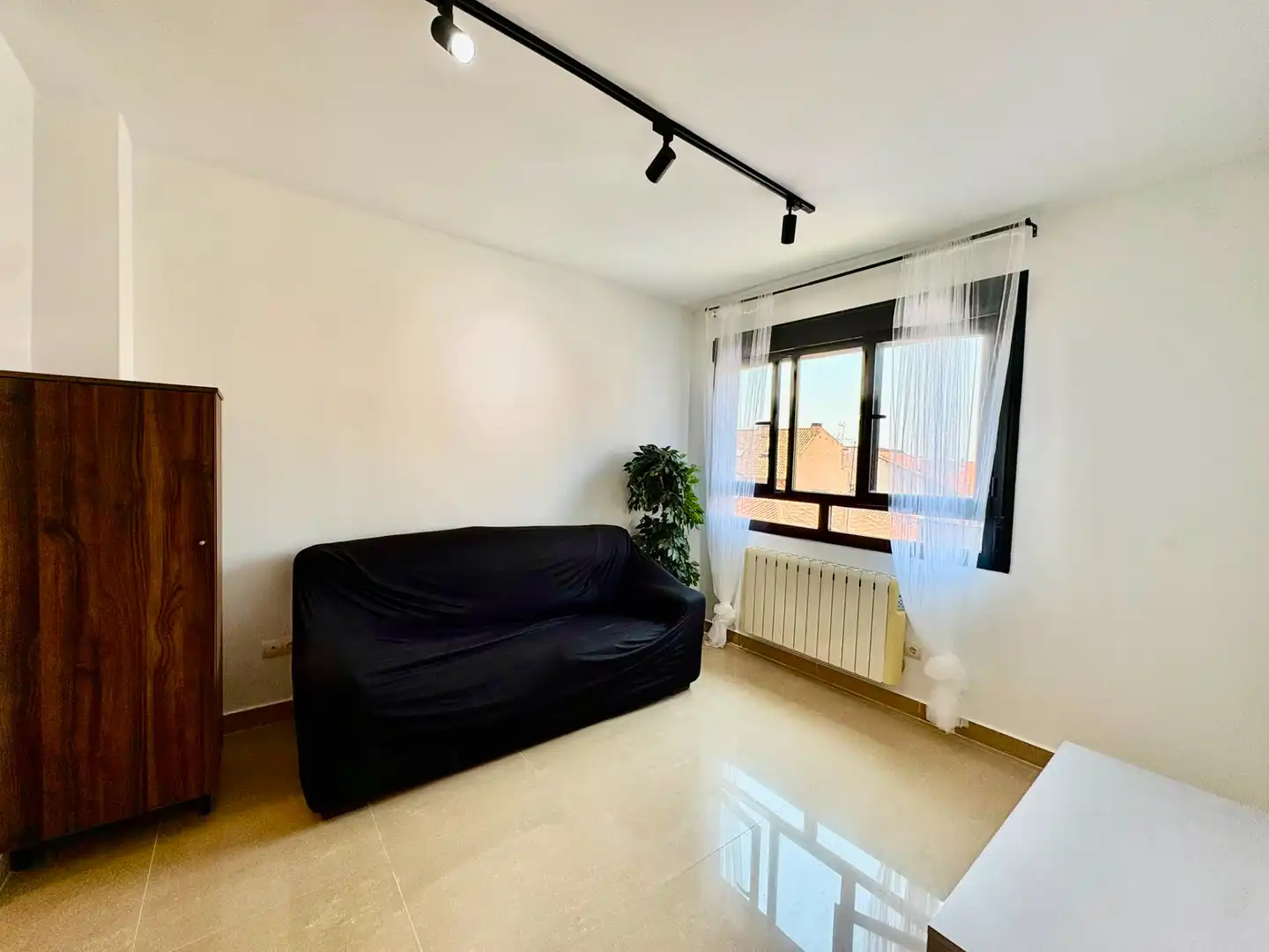 Sala de estar de Piso de alquiler en El Álamo con Calefacción, Amueblado y Horno