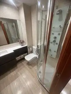 Bathroom of Houses for sale in Sariegos  with Air Conditioner, Heating and Private garden