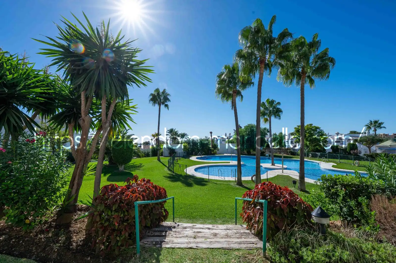 Garten von Maisonette zum Verkauf in Mijas mit Klimaanlage, Terrasse und Möbliert