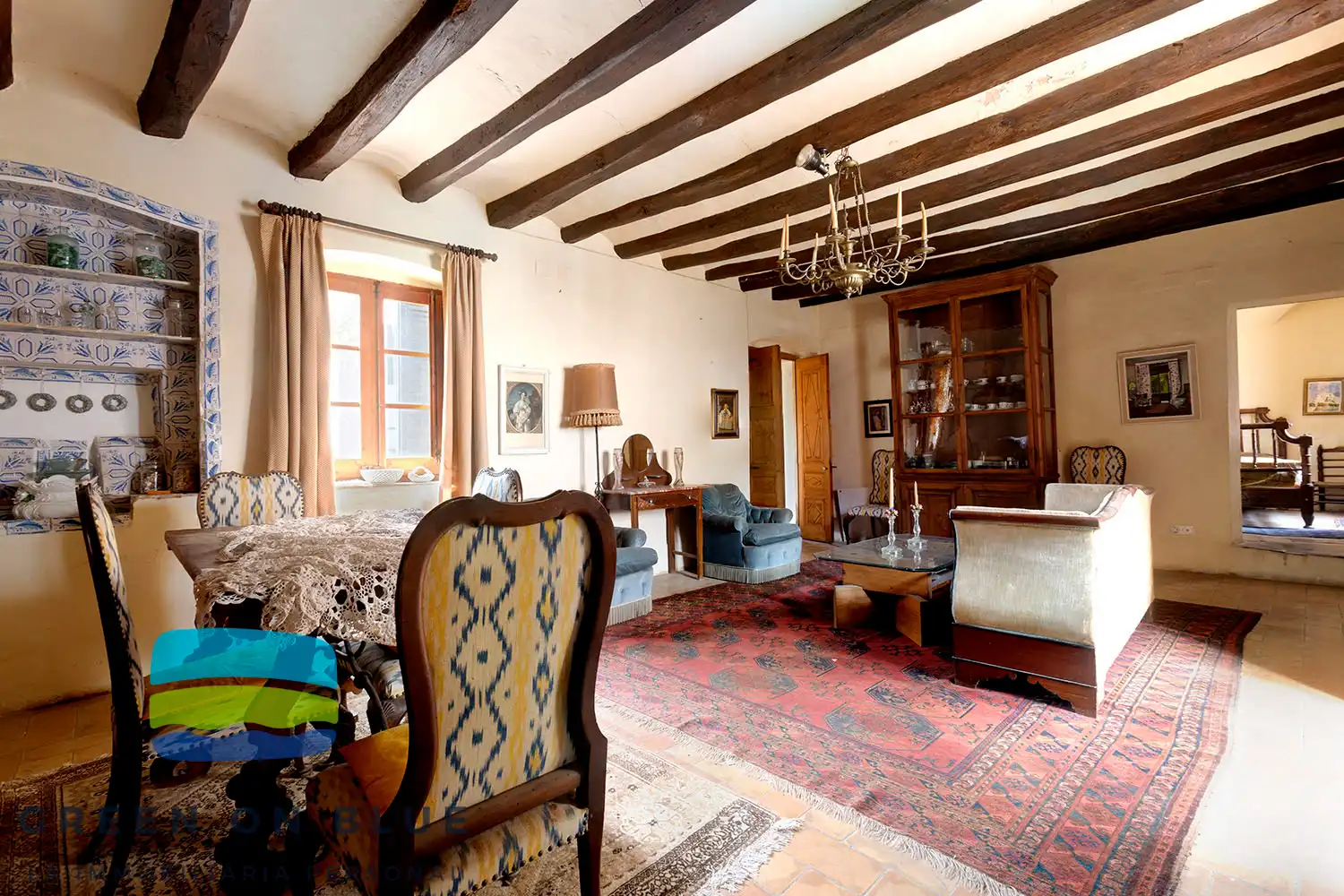 Sala d'estar de Finca rústica en venda en Peralada amb Calefacció, Jardí privat i Terrassa