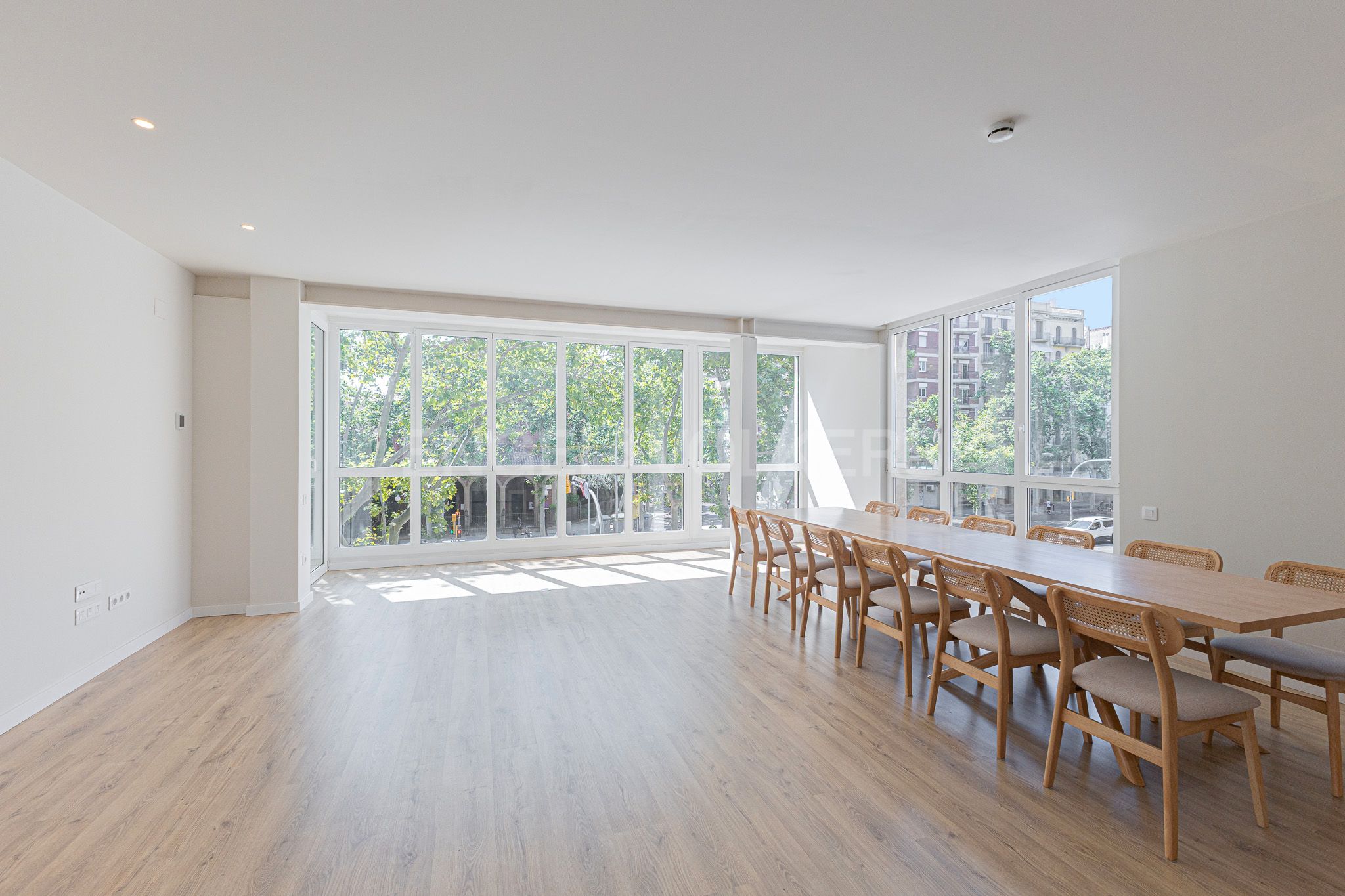 Menjador de Pis en venda en  Barcelona Capital amb Aire condicionat, Calefacció i Parquet