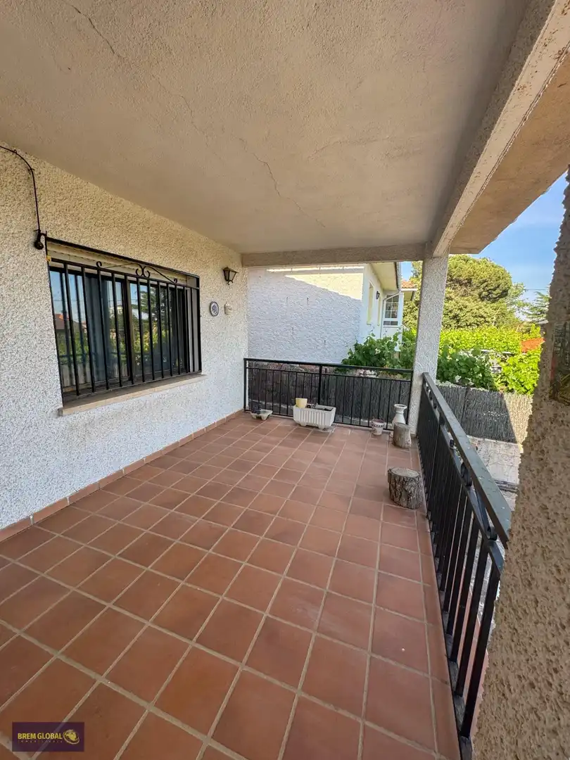 Terraza de Casa o chalet en venta en La Cabrera con Calefacción, Jardín privado y Terraza