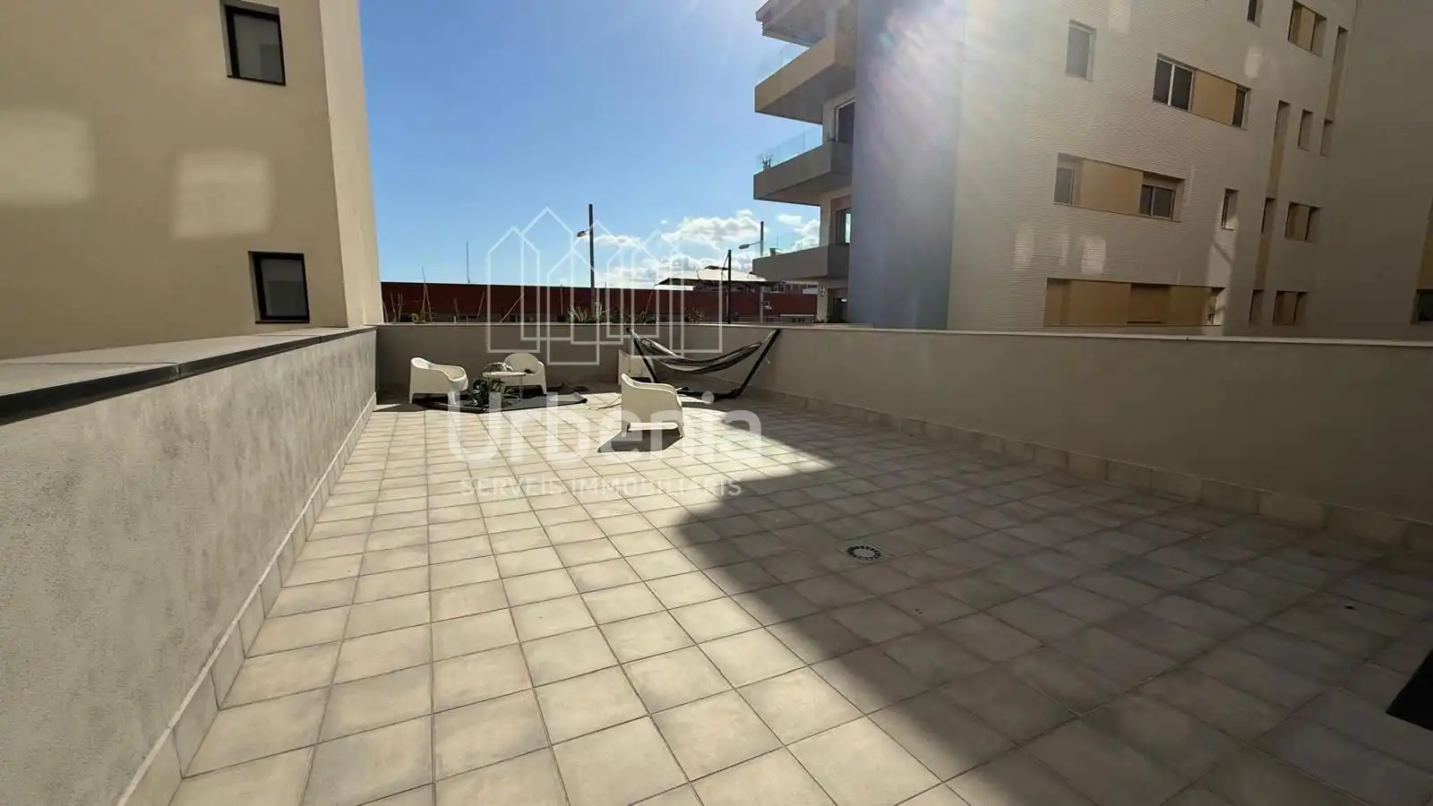 Terrasse von Wohnung zur Miete in Badalona mit Heizung und Terrasse