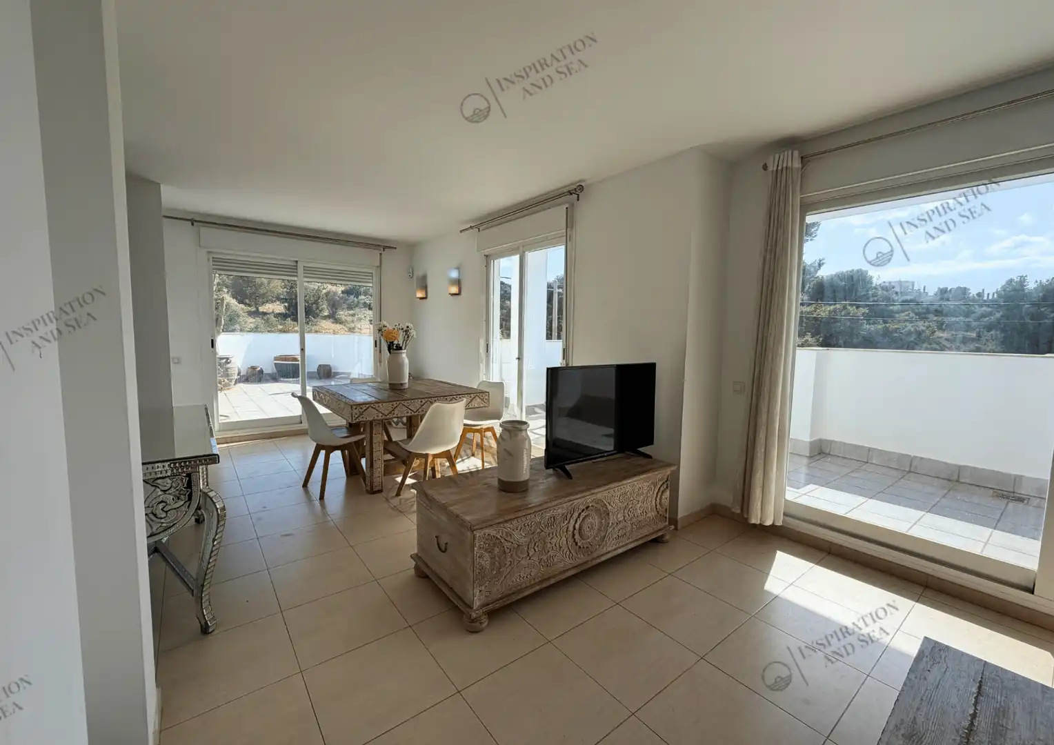 Wohnzimmer von Wohnung zum Verkauf in Eivissa mit Klimaanlage, Terrasse und Möbliert
