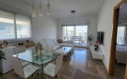 Sala d'estar de Àtic en venda en Gandia amb Balcó i Piscina comunitària
