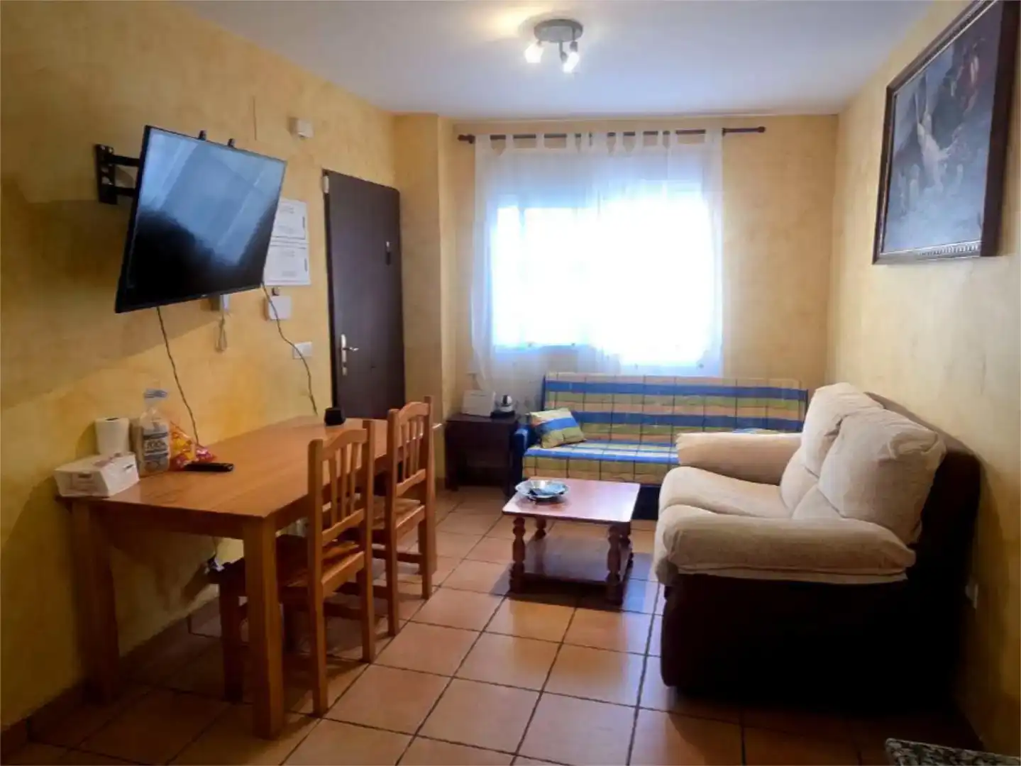 Sala d'estar de Pis en venda en Matet amb Aire condicionat, Traster i Moblat