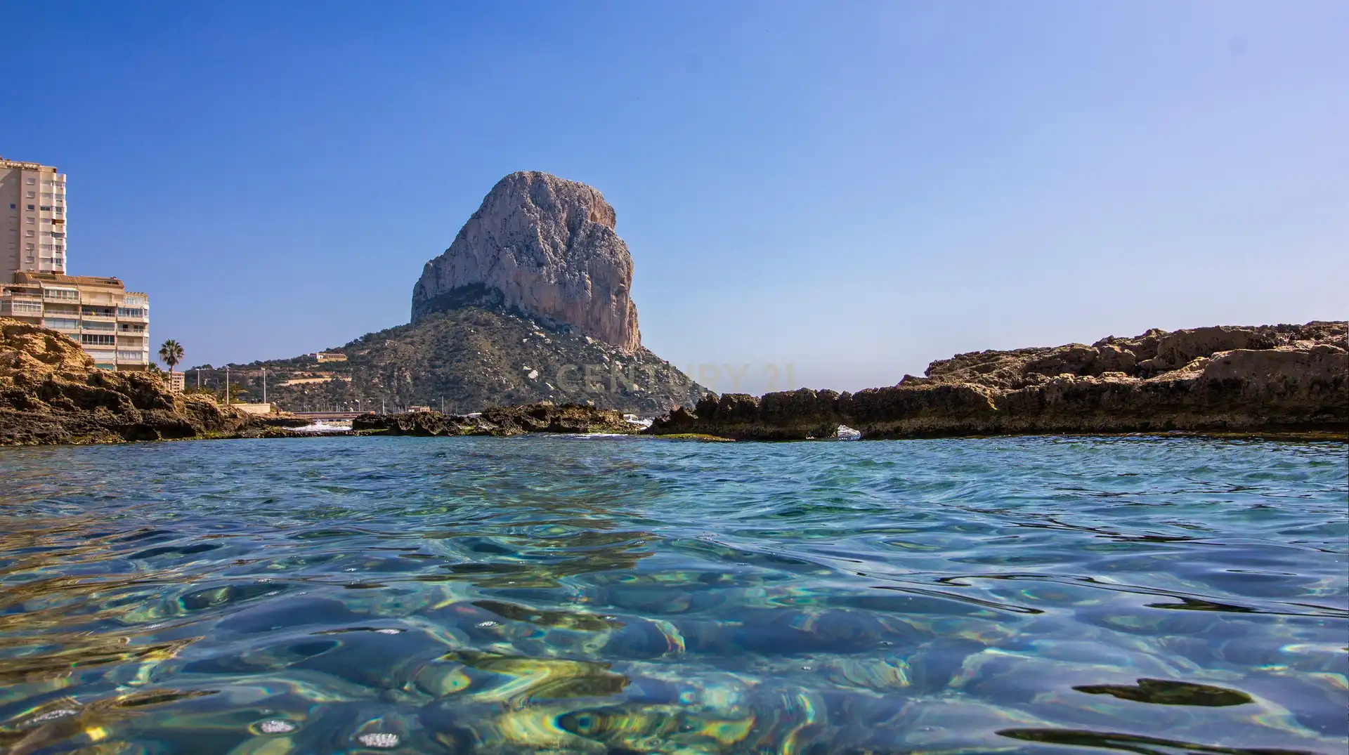 Vista exterior de Apartament de lloguer en Calpe / Calp amb Aire condicionat, Rentadora i Microones