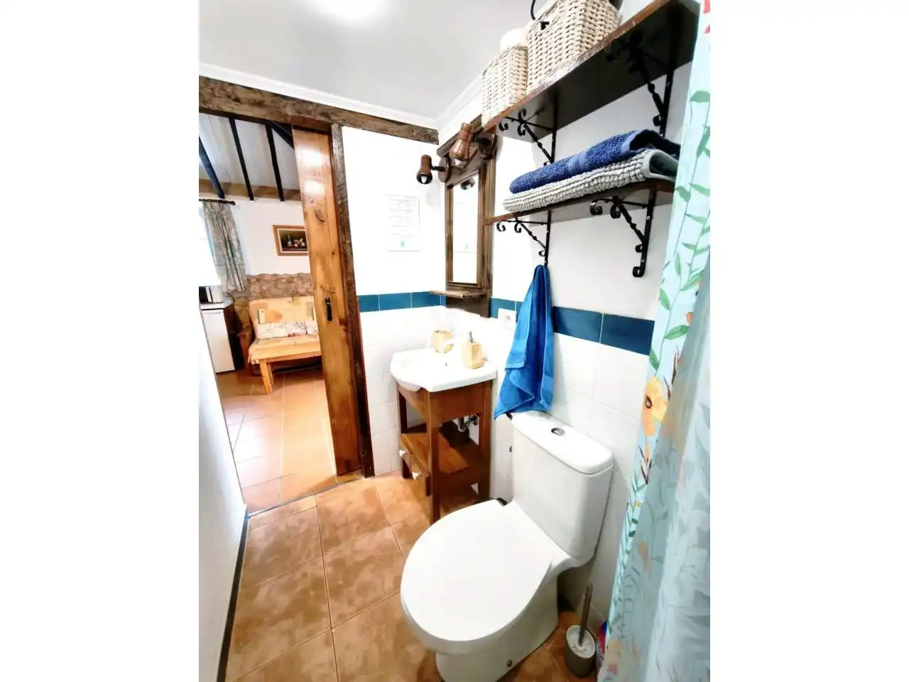 Baño de Estudio de alquiler en Los Realejos con Terraza
