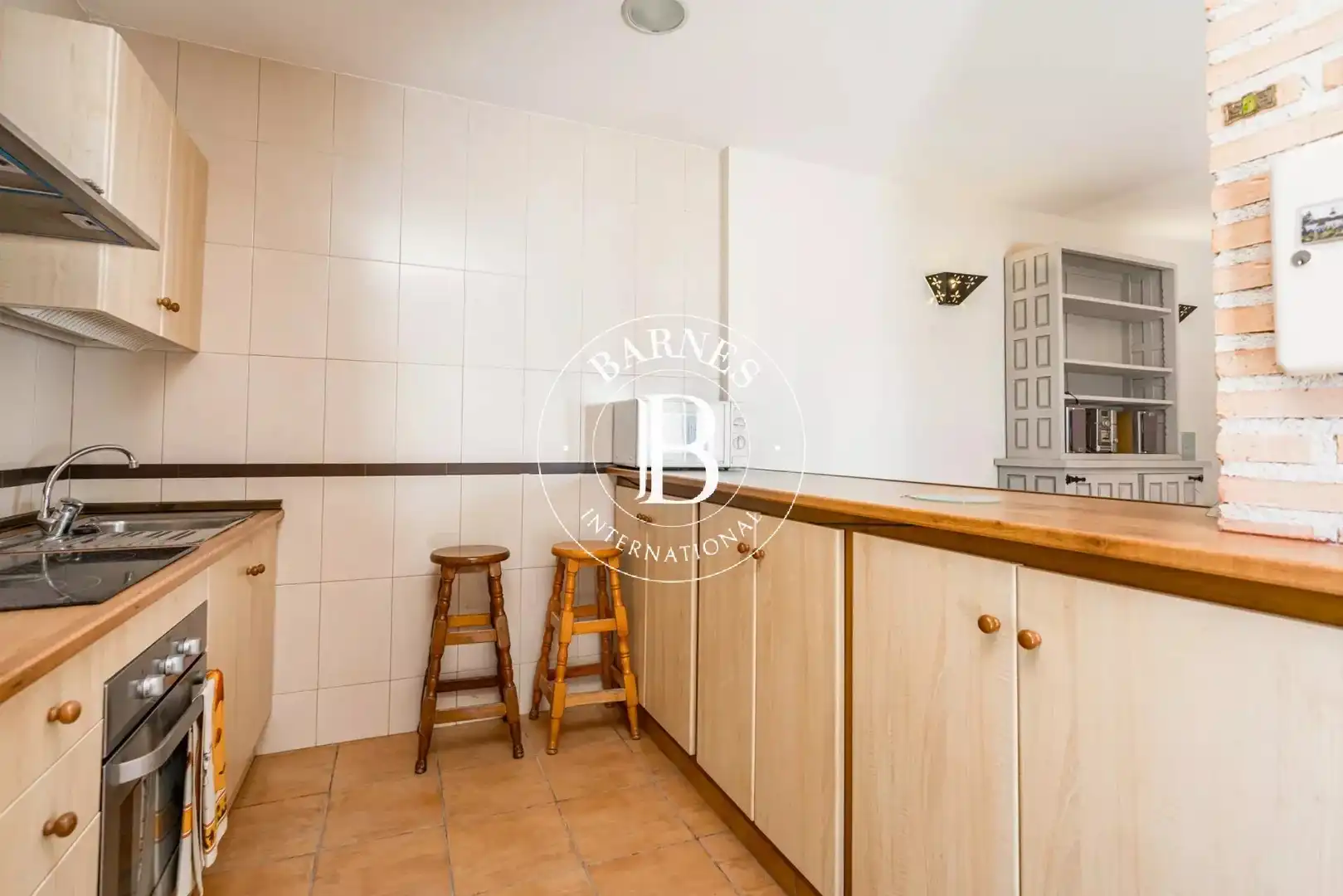 Cocina de Casa o chalet en venta en Alcázar de San Juan con Jardín privado, Piscina y Amueblado