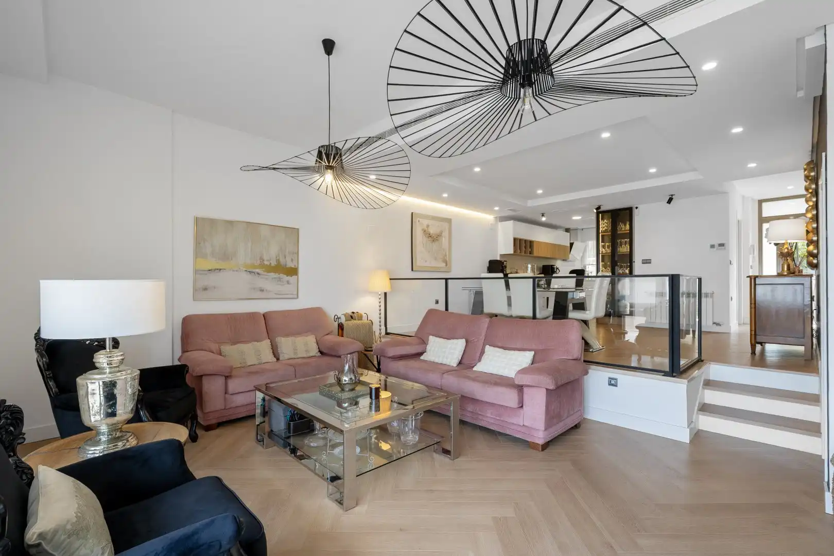 Sala de estar de Casa o chalet en venta en Granada con Aire acondicionado, Calefacción y Terraza